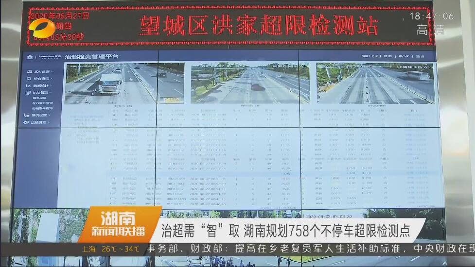亿维股份非现场执法不停车检测系统亮相2020年湖南省推进科技治超现场会