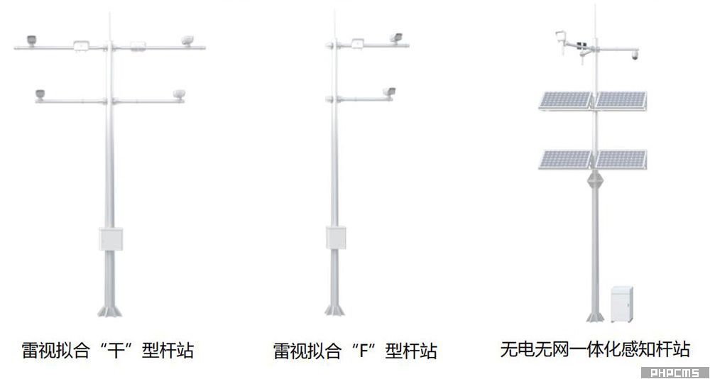智慧高速改扩建路况全感知杆型